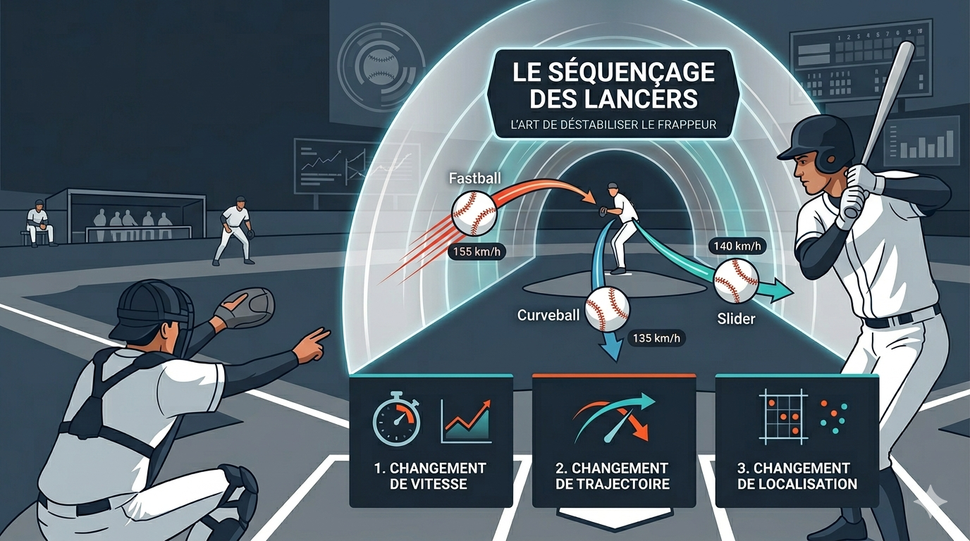 Le séquençage des lancers : comment un lanceur piège un frappeur
