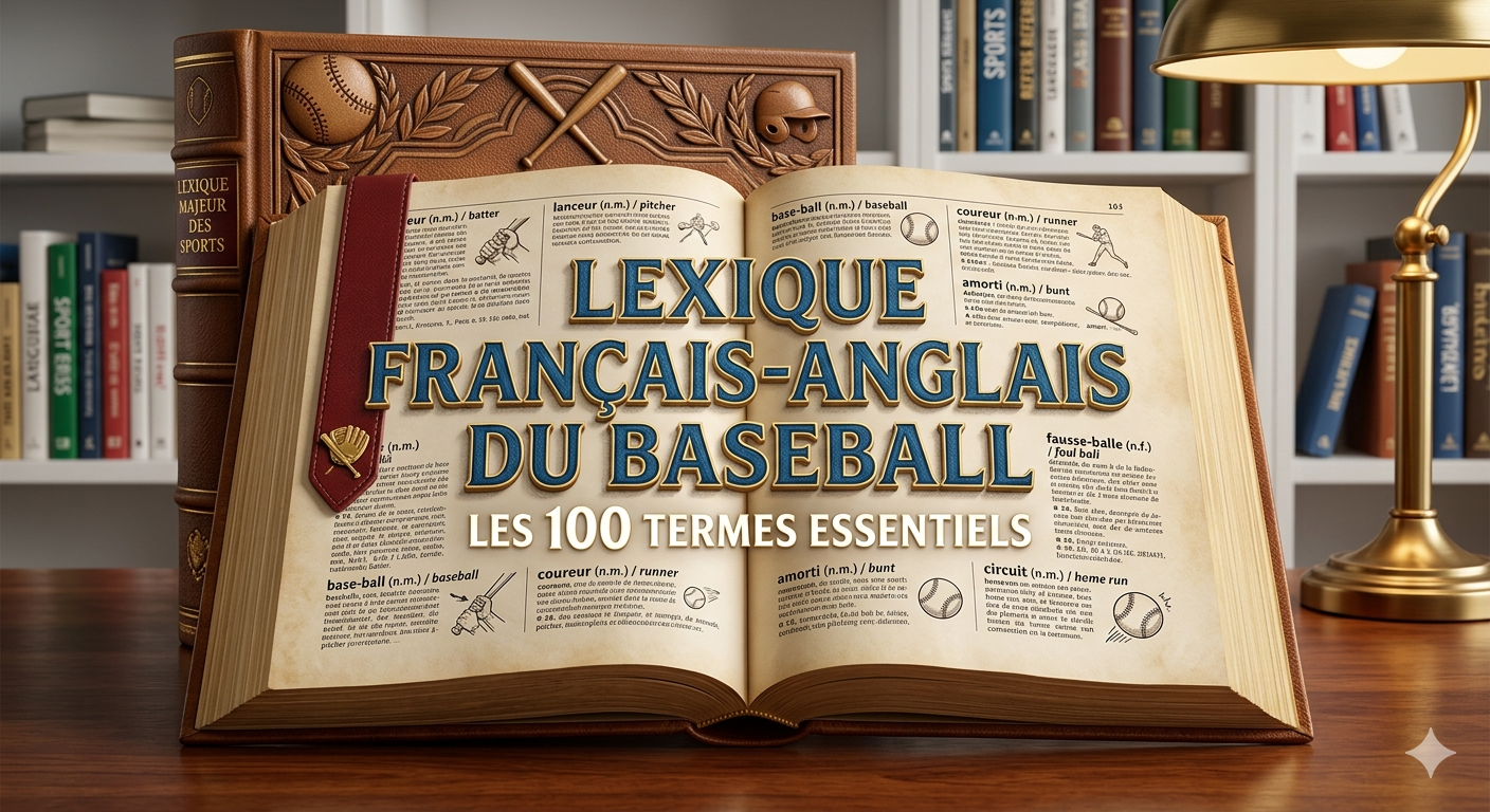 Lexique français-anglais du baseball : les 100 termes essentiels