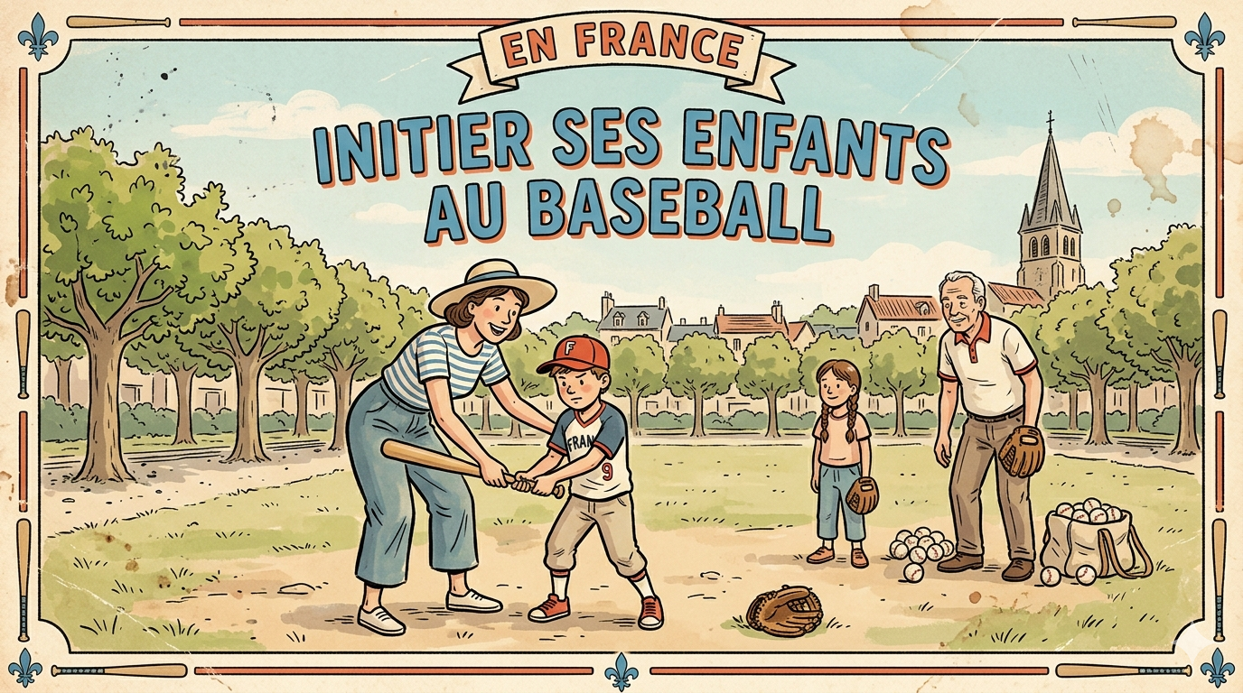 Initier ses enfants au baseball en France : programmes jeunesse et baby-ball