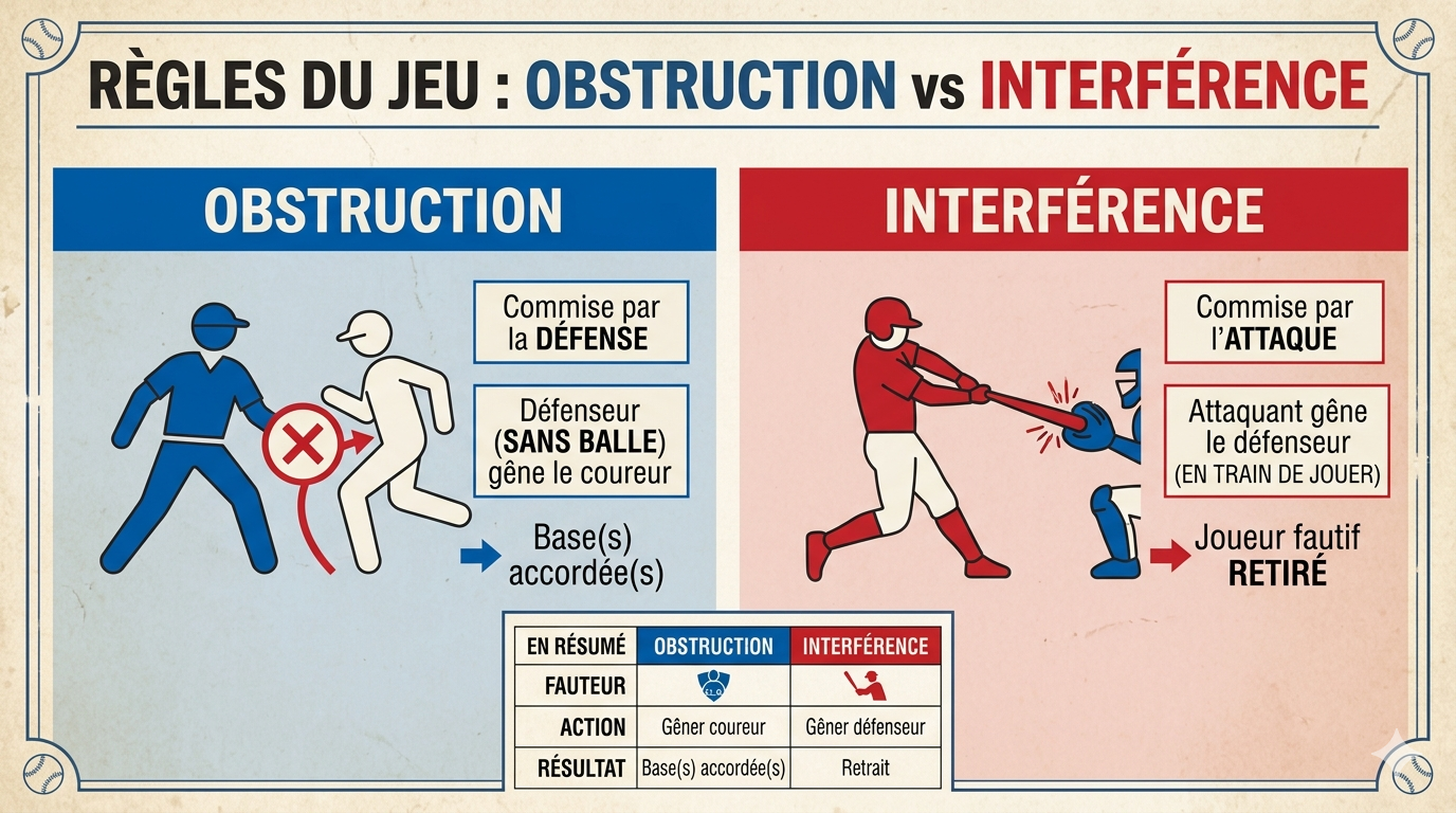 L'obstruction et l'interférence : quelle différence ?