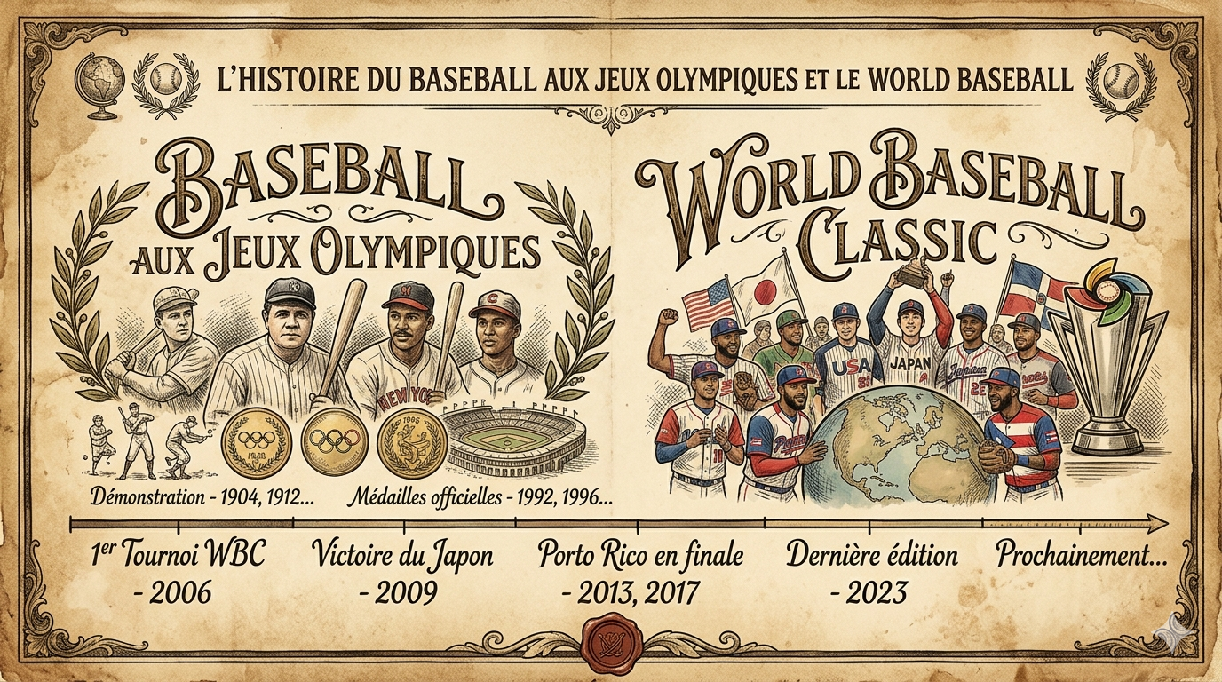 Le baseball aux Jeux olympiques et le World Baseball Classic