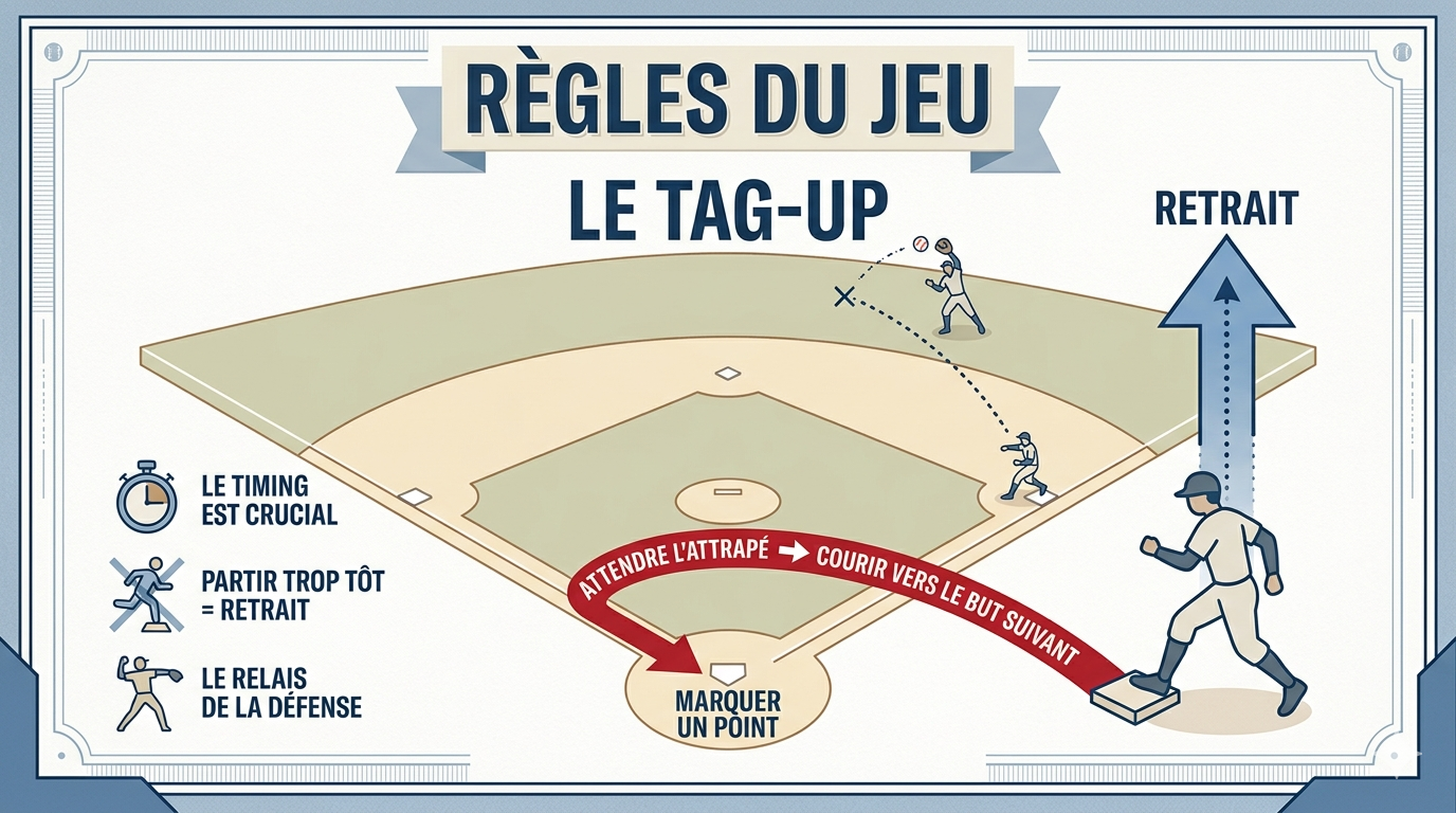 Le tag-up sur une balle attrapée en vol