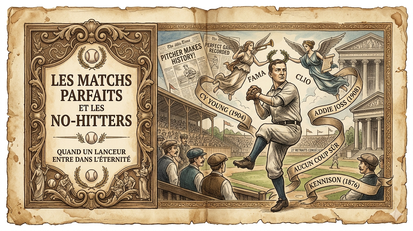 Les matchs parfaits et les no-hitters : quand un lanceur entre dans l'éternité