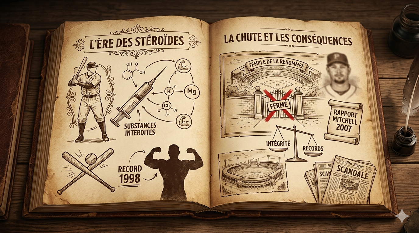 L'ère des stéroïdes : le scandale qui a secoué le baseball